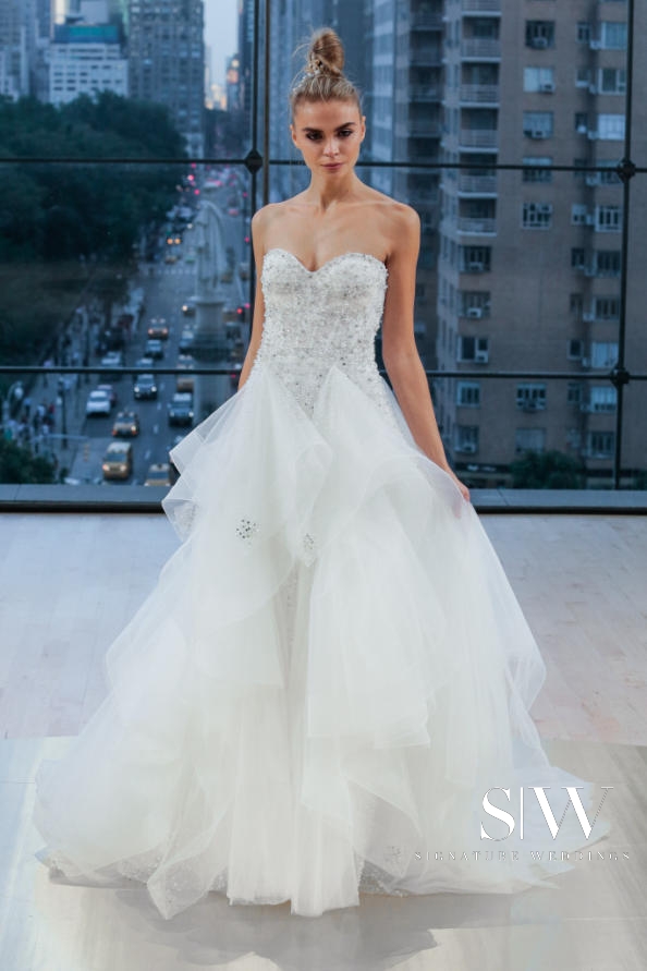 wedding-dresses, style-fashion, lookbook - INES DI SANTO Fall 2018 Bridal Collection—New York Fashion Week