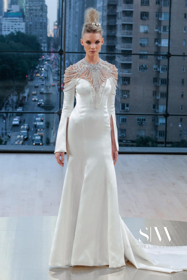 wedding-dresses, style-fashion, lookbook - INES DI SANTO Fall 2018 Bridal Collection—New York Fashion Week