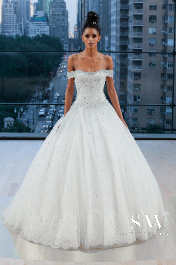 wedding-dresses, style-fashion, lookbook - INES DI SANTO Fall 2018 Bridal Collection—New York Fashion Week