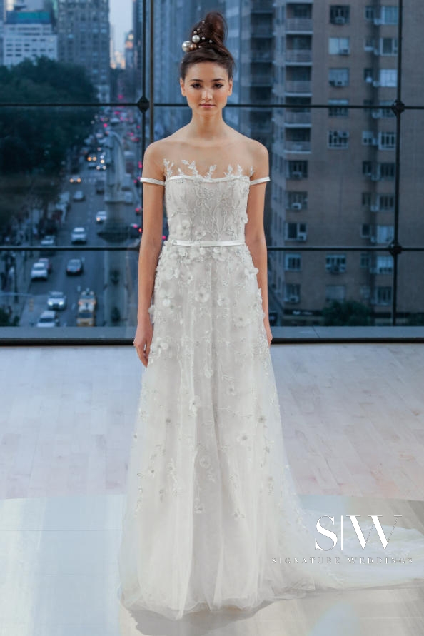 wedding-dresses, style-fashion, lookbook - INES DI SANTO Fall 2018 Bridal Collection—New York Fashion Week