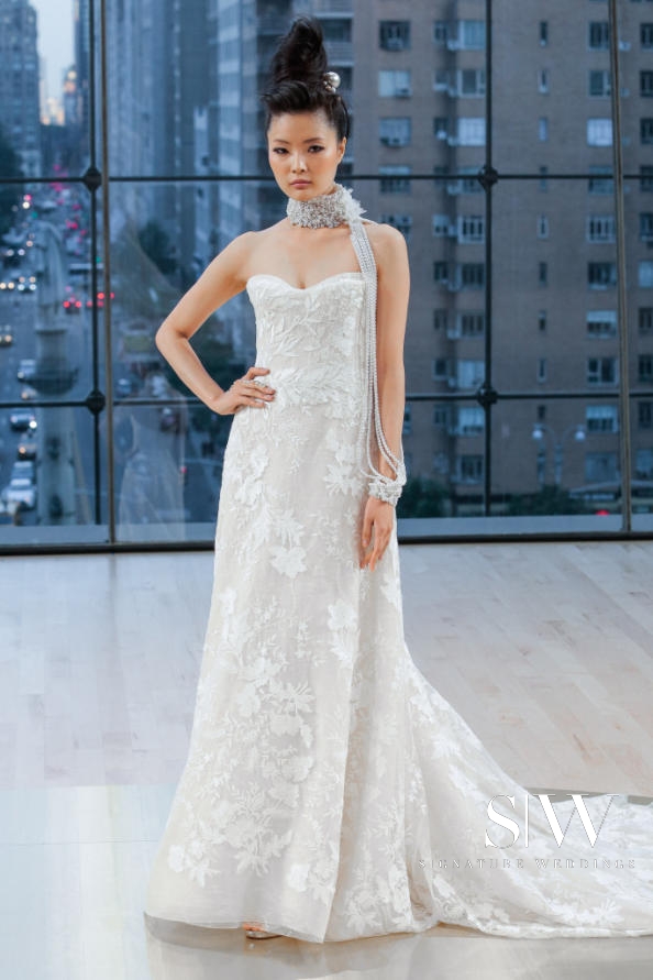 wedding-dresses, style-fashion, lookbook - INES DI SANTO Fall 2018 Bridal Collection—New York Fashion Week