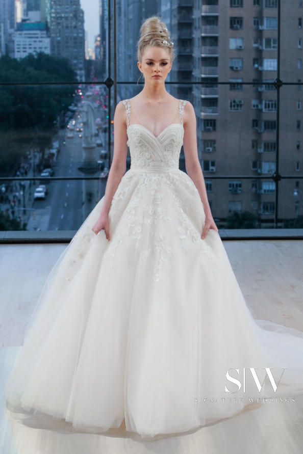 wedding-dresses, style-fashion, lookbook - INES DI SANTO Fall 2018 Bridal Collection—New York Fashion Week