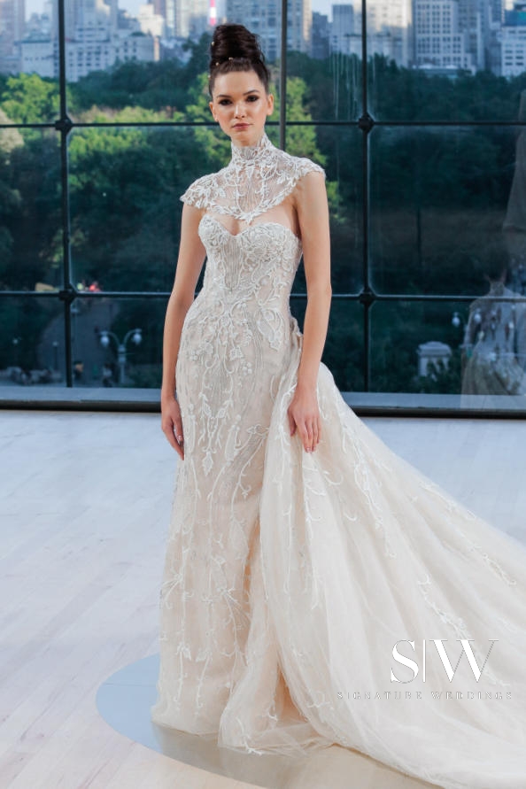 wedding-dresses, style-fashion, lookbook - INES DI SANTO Fall 2018 Bridal Collection—New York Fashion Week