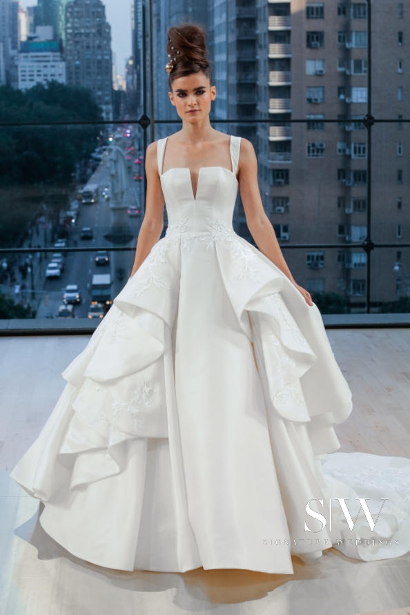 wedding-dresses, style-fashion, lookbook - INES DI SANTO Fall 2018 Bridal Collection—New York Fashion Week