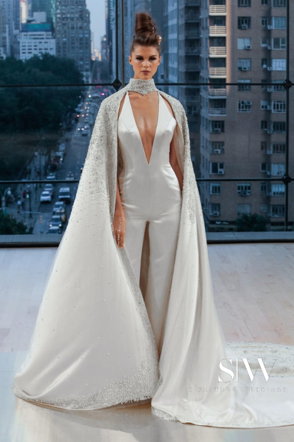 wedding-dresses, style-fashion, lookbook - INES DI SANTO Fall 2018 Bridal Collection—New York Fashion Week