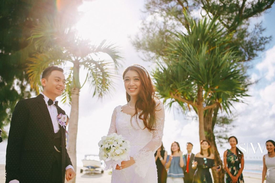 wedding, hong-kong, destination-weddings - Janice &amp; Everest's Heavenly Wedding in the JAL Private Resort Okuma