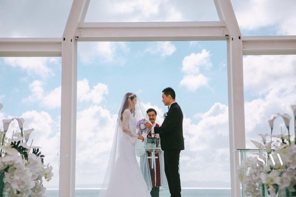 wedding, hong-kong, destination-weddings - Janice &amp; Everest's Heavenly Wedding in the JAL Private Resort Okuma