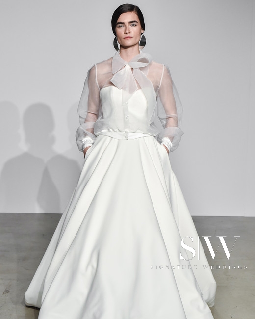 wedding-dresses, style-fashion, lookbook - JUSTIN ALEXANDER Fall 2018 Bridal Collection—New York Fashion Week