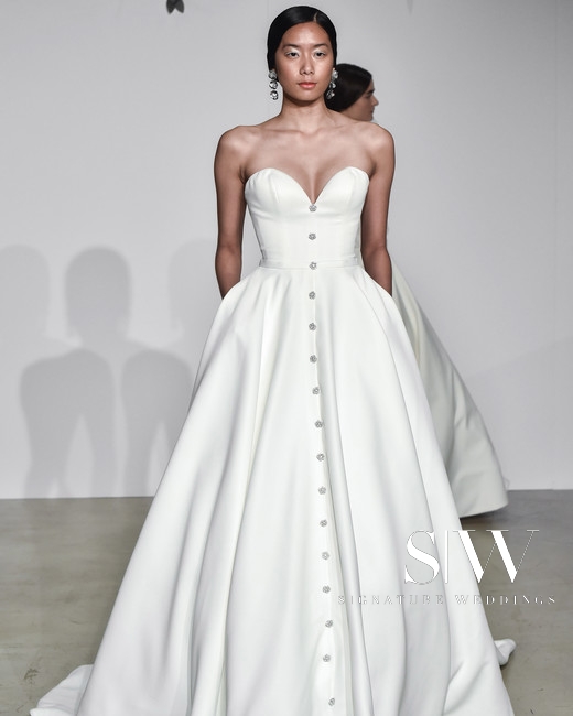 wedding-dresses, style-fashion, lookbook - JUSTIN ALEXANDER Fall 2018 Bridal Collection—New York Fashion Week