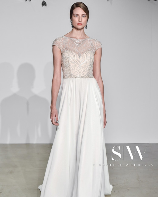 wedding-dresses, style-fashion, lookbook - JUSTIN ALEXANDER Fall 2018 Bridal Collection—New York Fashion Week