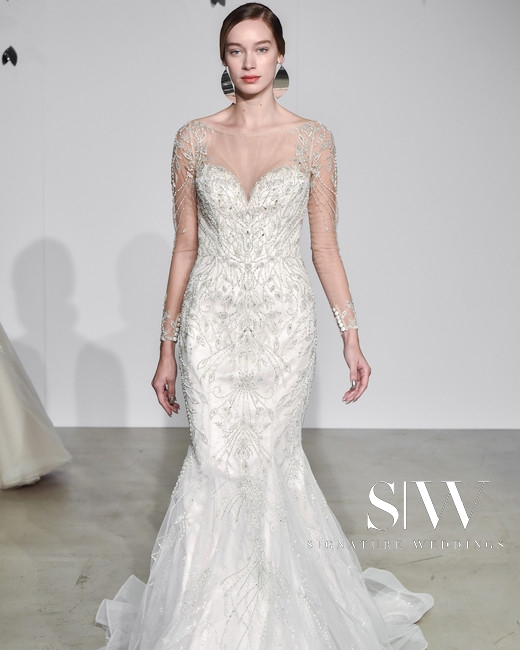 wedding-dresses, style-fashion, lookbook - JUSTIN ALEXANDER Fall 2018 Bridal Collection—New York Fashion Week