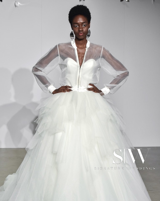 wedding-dresses, style-fashion, lookbook - JUSTIN ALEXANDER Fall 2018 Bridal Collection—New York Fashion Week