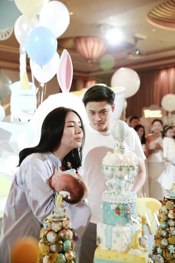 etc, celebrity - Singapore Billionaire's Daughter Kim Lim Hosts Lavish Party for Son's 99th Day