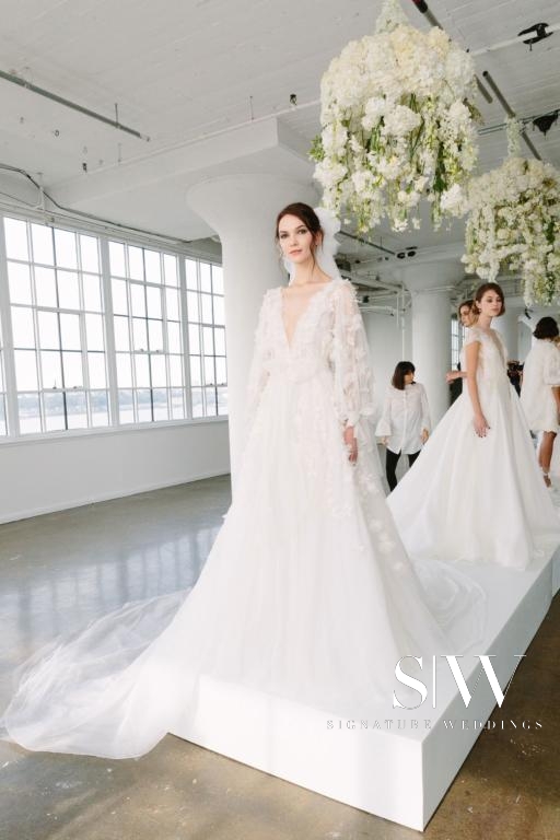 wedding-dresses, style-fashion, lookbook - MARCHESA Fall/Winter 2018 Bridal Collection—New York Fashion Week