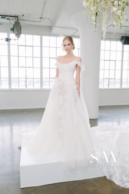 wedding-dresses, style-fashion, lookbook - MARCHESA Fall/Winter 2018 Bridal Collection—New York Fashion Week