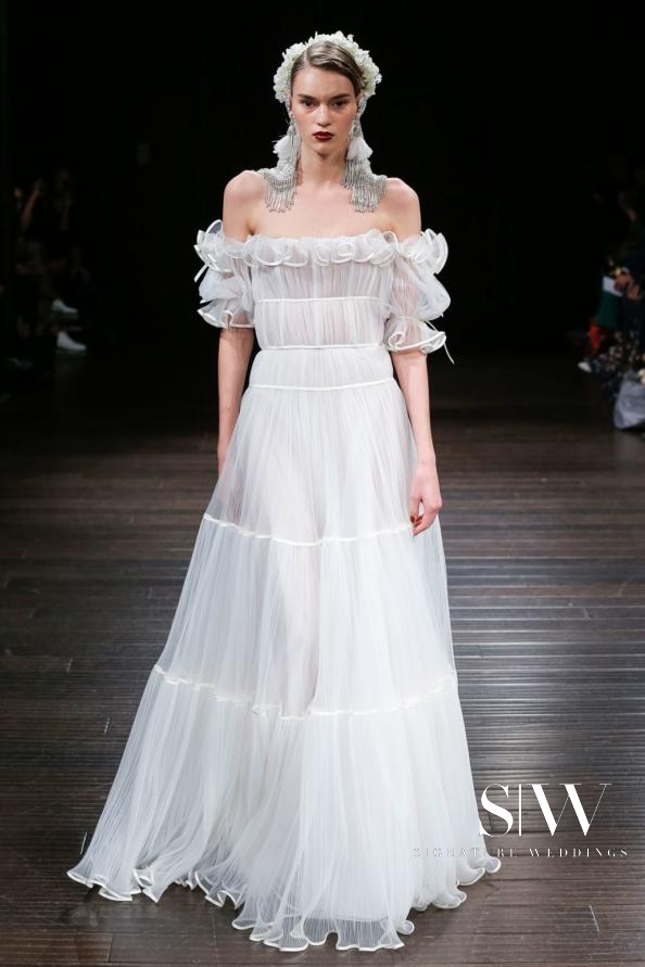 wedding-dresses, style-fashion, lookbook - NAEEM KHAN Fall 2018 Bridal Collection—New York Fashion Week