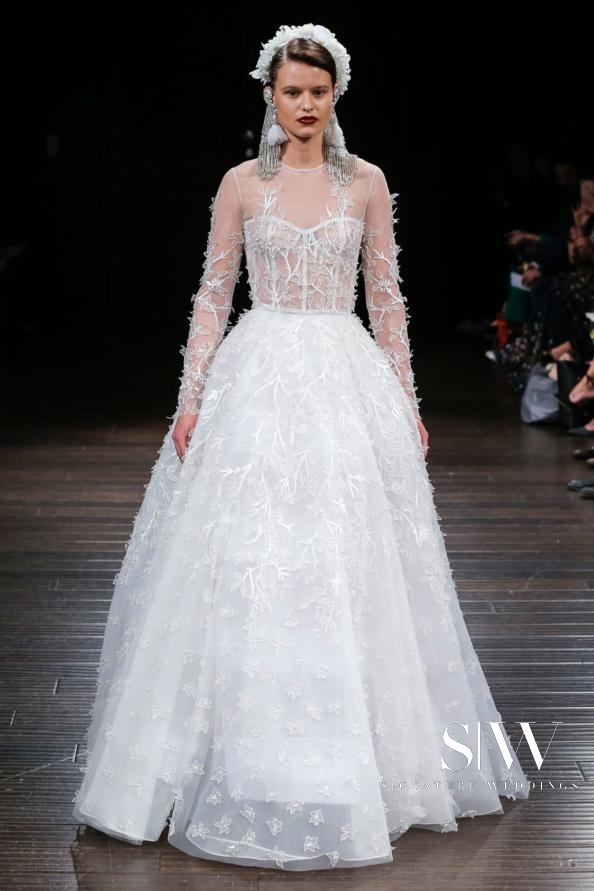 wedding-dresses, style-fashion, lookbook - NAEEM KHAN Fall 2018 Bridal Collection—New York Fashion Week