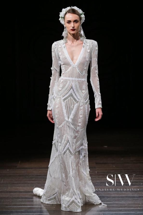 wedding-dresses, style-fashion, lookbook - NAEEM KHAN Fall 2018 Bridal Collection—New York Fashion Week