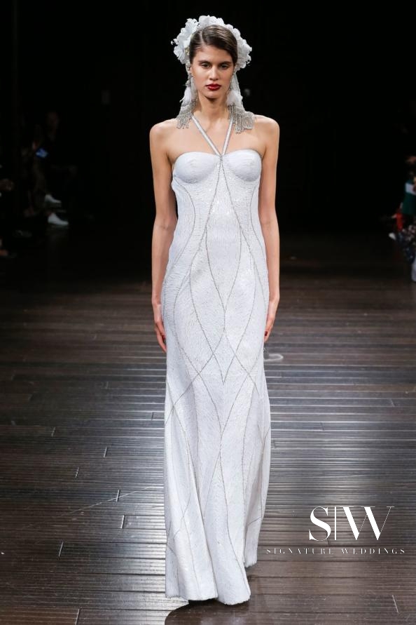 wedding-dresses, style-fashion, lookbook - NAEEM KHAN Fall 2018 Bridal Collection—New York Fashion Week