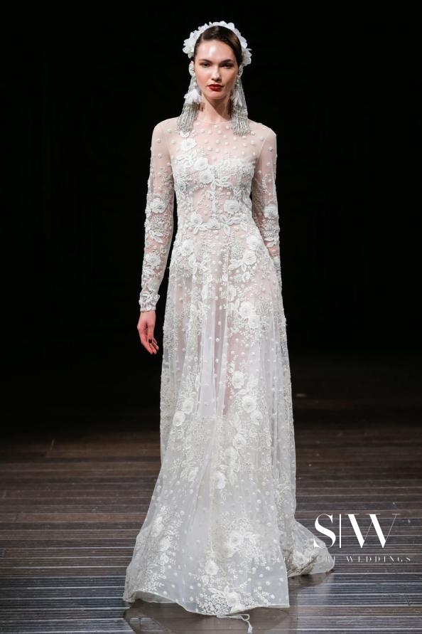 wedding-dresses, style-fashion, lookbook - NAEEM KHAN Fall 2018 Bridal Collection—New York Fashion Week