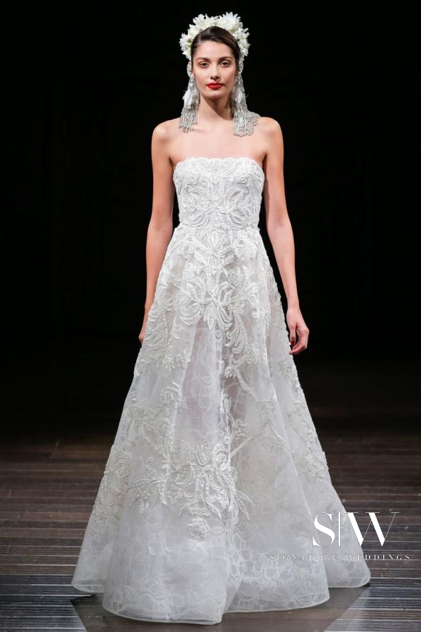 wedding-dresses, style-fashion, lookbook - NAEEM KHAN Fall 2018 Bridal Collection—New York Fashion Week