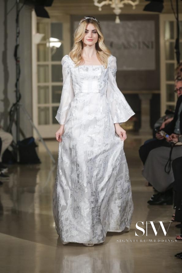 wedding-dresses, style-fashion, lookbook - OLEG CASSINI Fall 2018 Bridal Collection—New York Fashion Week