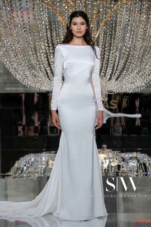 wedding-dresses, style-fashion, lookbook - PRONOVIAS Bridal Fall 2018 Collection - New York Bridal Fashion Week