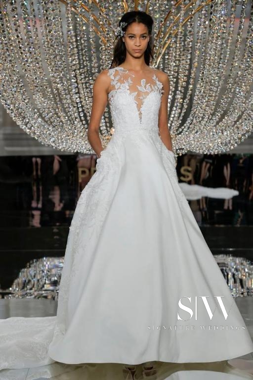 wedding-dresses, style-fashion, lookbook - PRONOVIAS Bridal Fall 2018 Collection - New York Bridal Fashion Week