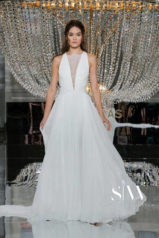 wedding-dresses, style-fashion, lookbook - PRONOVIAS Bridal Fall 2018 Collection - New York Bridal Fashion Week