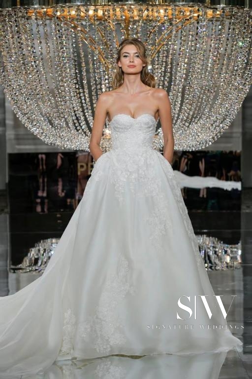 wedding-dresses, style-fashion, lookbook - PRONOVIAS Bridal Fall 2018 Collection - New York Bridal Fashion Week