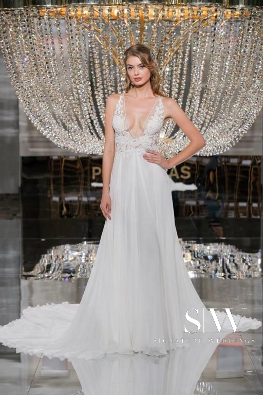 wedding-dresses, style-fashion, lookbook - PRONOVIAS Bridal Fall 2018 Collection - New York Bridal Fashion Week