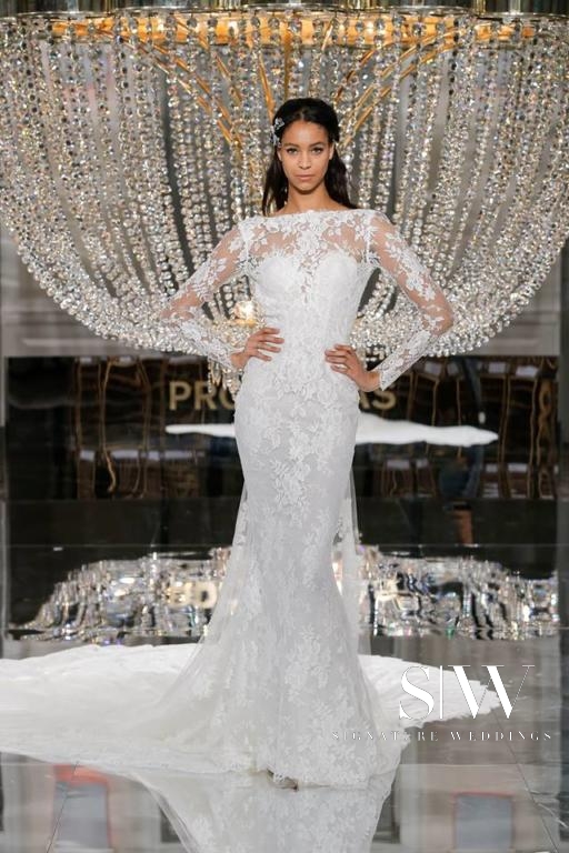 wedding-dresses, style-fashion, lookbook - PRONOVIAS Bridal Fall 2018 Collection - New York Bridal Fashion Week