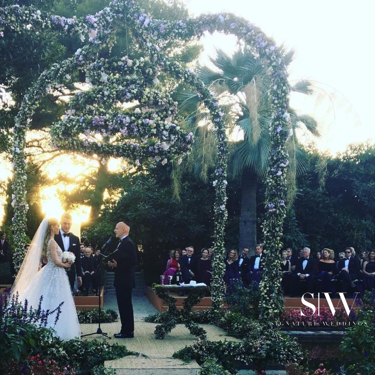 wedding, global-wedding, celebrity - This CNN Reporter's Wedding in the French Riviera is Sumptuously Splendid