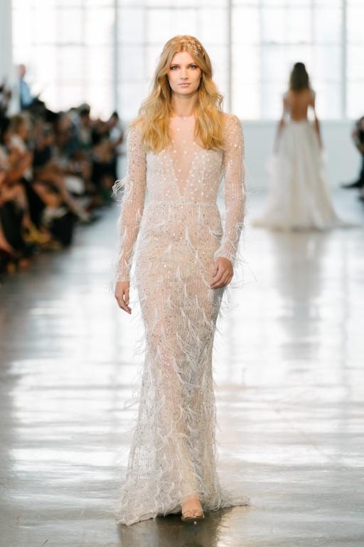 wedding-dresses, style-fashion, lookbook - BERTA Bridal Fall 2018 Collection—New York Bridal Fashion Week