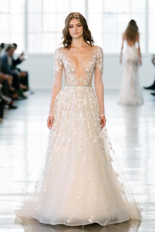 wedding-dresses, style-fashion, lookbook - BERTA Bridal Fall 2018 Collection—New York Bridal Fashion Week
