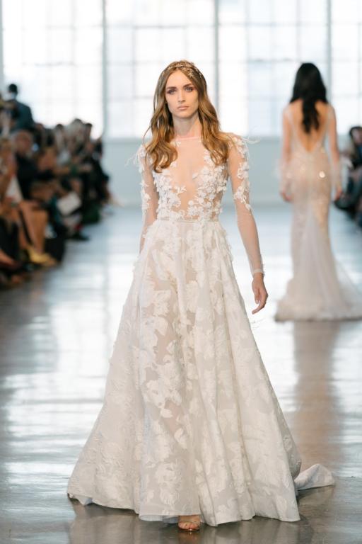 wedding-dresses, style-fashion, lookbook - BERTA Bridal Fall 2018 Collection—New York Bridal Fashion Week