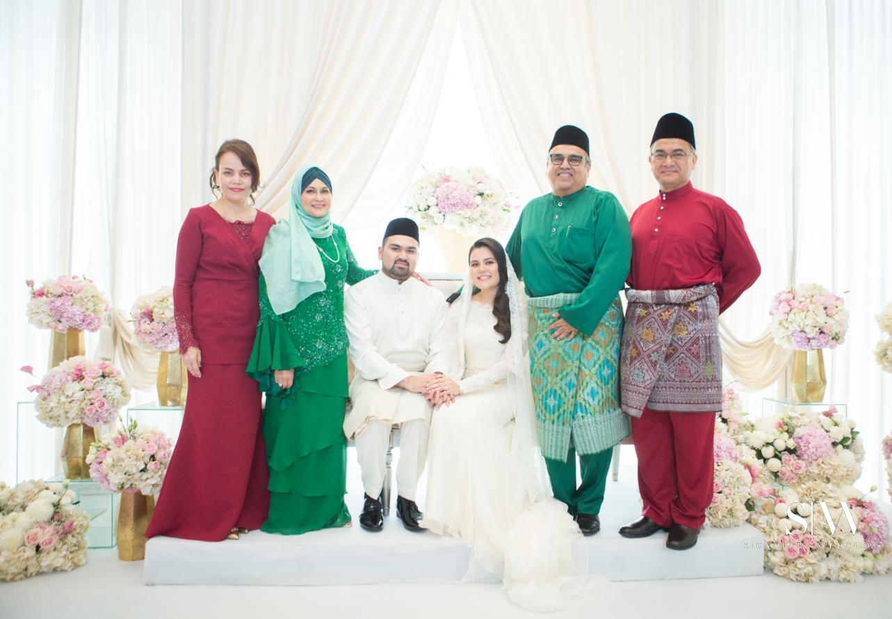 wedding, malaysia - Arizz &amp; Iman's Romantic Traditional Malay Wedding