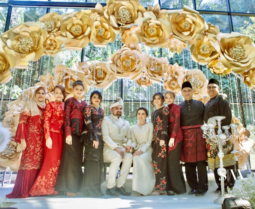 wedding, malaysia - Arizz &amp; Iman's Romantic Traditional Malay Wedding