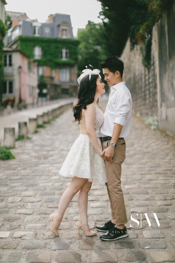 wedding-photography, indonesia - Boby and Stephanie's Stunning Paris Pre-Wedding Photoshoot by Axioo