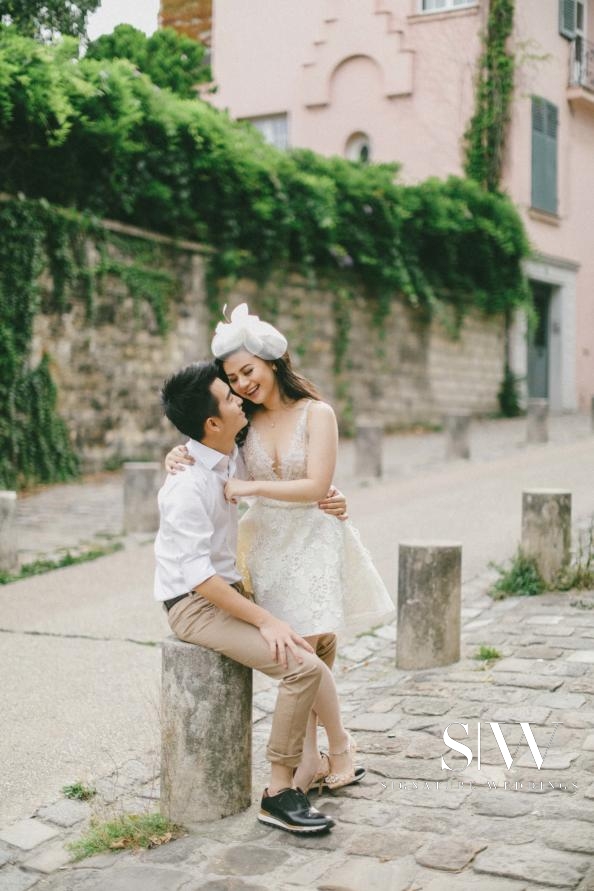 wedding-photography, indonesia - Boby and Stephanie's Stunning Paris Pre-Wedding Photoshoot by Axioo