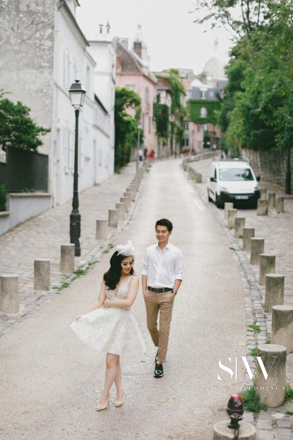 wedding-photography, indonesia - Boby and Stephanie's Stunning Paris Pre-Wedding Photoshoot by Axioo