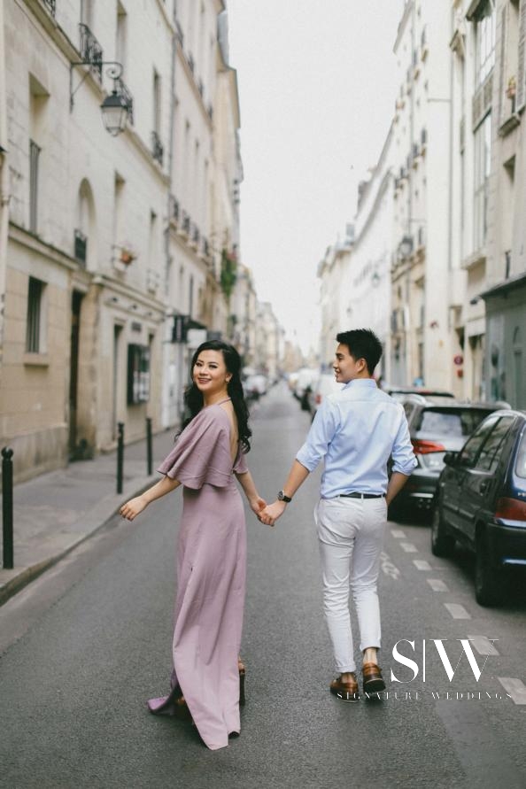 wedding-photography, indonesia - Boby and Stephanie's Stunning Paris Pre-Wedding Photoshoot by Axioo