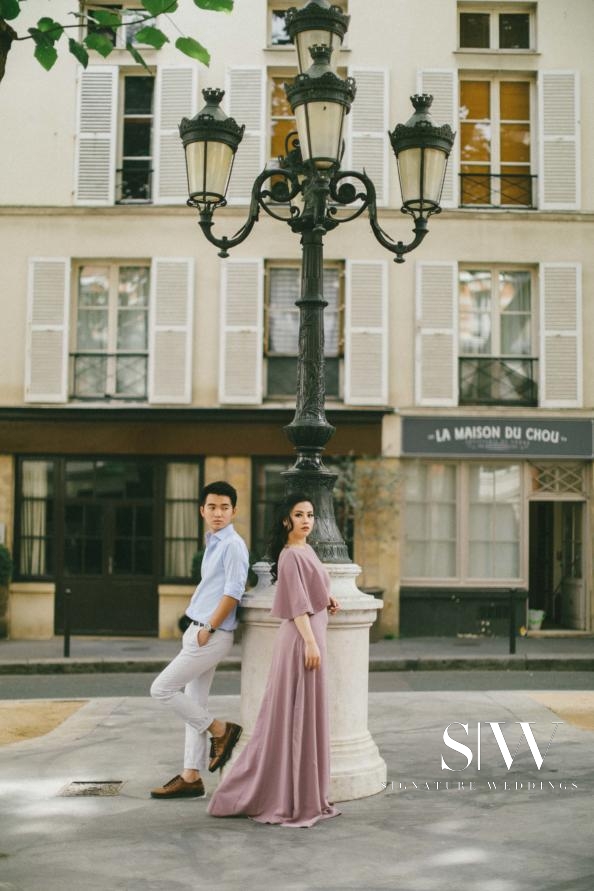 wedding-photography, indonesia - Boby and Stephanie's Stunning Paris Pre-Wedding Photoshoot by Axioo