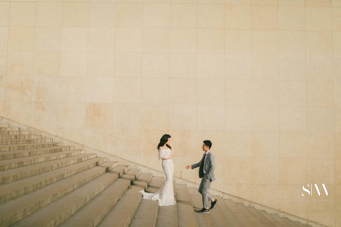 wedding-photography, indonesia - Boby and Stephanie's Stunning Paris Pre-Wedding Photoshoot by Axioo