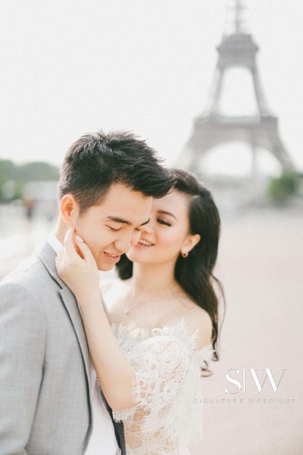 wedding-photography, indonesia - Boby and Stephanie's Stunning Paris Pre-Wedding Photoshoot by Axioo