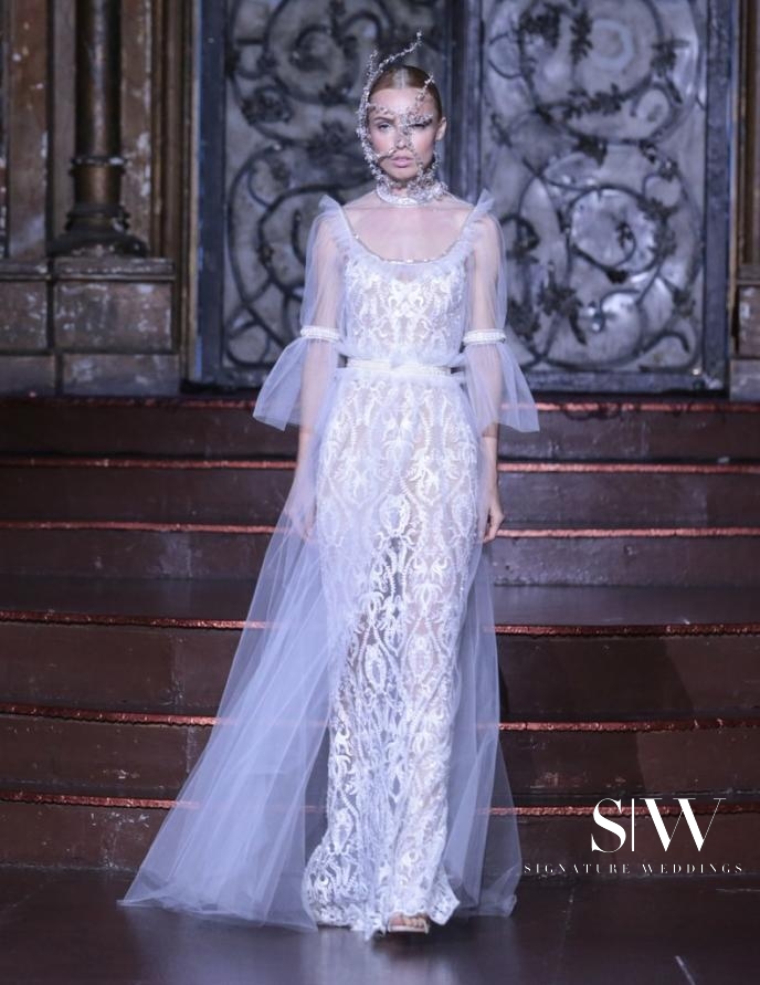 wedding-dresses, style-fashion, lookbook - DANY MIZRACHI Fall 2018 Bridal Collection—New York Fashion Week