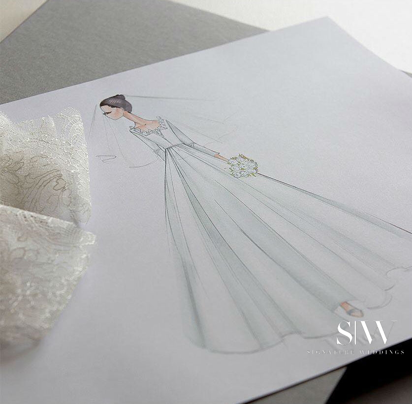 Dior reveals making of Song Hye-kyo's wedding dress