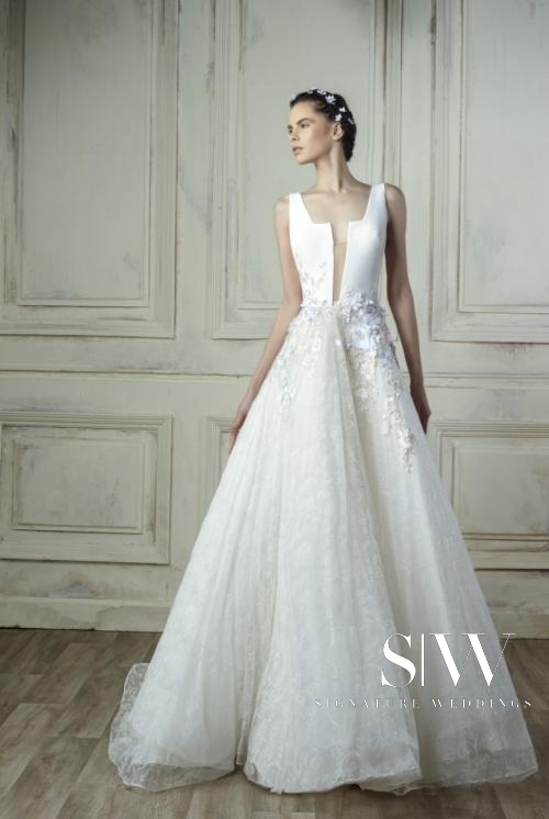 wedding-dresses, style-fashion, lookbook - GEMY MAALOUF Bridal 2018 Collection