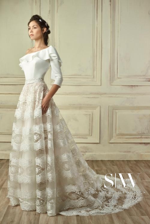 wedding-dresses, style-fashion, lookbook - GEMY MAALOUF Bridal 2018 Collection