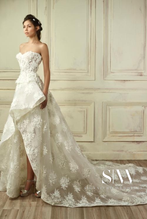 wedding-dresses, style-fashion, lookbook - GEMY MAALOUF Bridal 2018 Collection